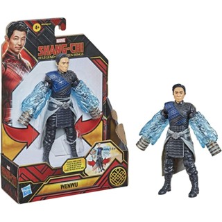 Marvel Hasbro Shang-Chi and The Legend of The Ten Rings Wenwu Action Figure Toy with Ten Rings Power Attack Feature