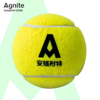 Agnite ลูกเทนนิส บอลเทนนิส ลูกเทนนิสซ้อม แพ็ค3ลูก standard สีเหลือง Tennis Balls