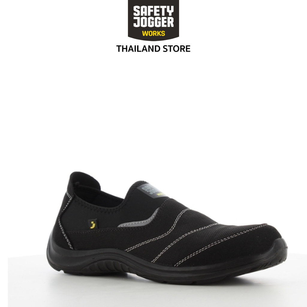 [ ลิขสิทธิ์แท้พร้อมส่ง ] Safety Jogger รุ่น YUKON S1P รองเท้าเซฟตี้หุ้มส้น หัวเหล็ก มี 2 สี สีดำ,สีกรมท่า