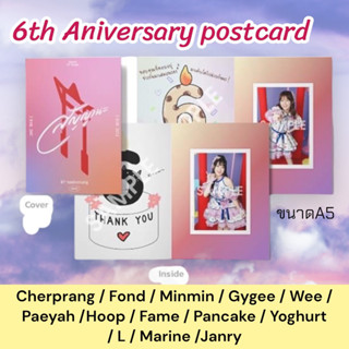 (1/2) 6th Aniversary postcard BNK48