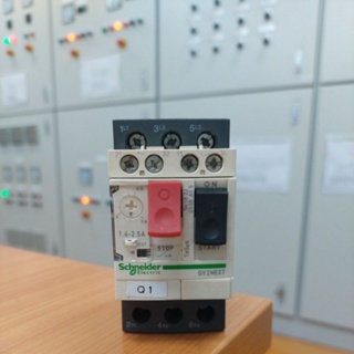 มอเตอร์เบรกเกอร์  มือ 2 - 1.6-2.5A GV2ME07   MOTOR CIRCUIT BREAKER GV2ME - มอเตอร์เบรกเกอร์ปุ่มกดแบบมีระบบป้องกัน -