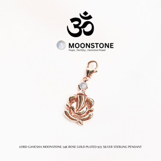 AYRD | LORD GANESHA LUCKY GEMSTONES PENDANT จี้พระพิฆเณศเงินเเท้พลอยเเท้ มหาเทพประทานความสำเร็จ