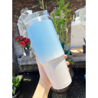 [เลเซอร์1ด้าน] แก้วเก็บอุณหภูมิฝาเกลียวทูโทน30oz ออกแบบเองได้ ‼️ ราคานี้รวมเลเซอร์เรียบร้อยจ้า !!