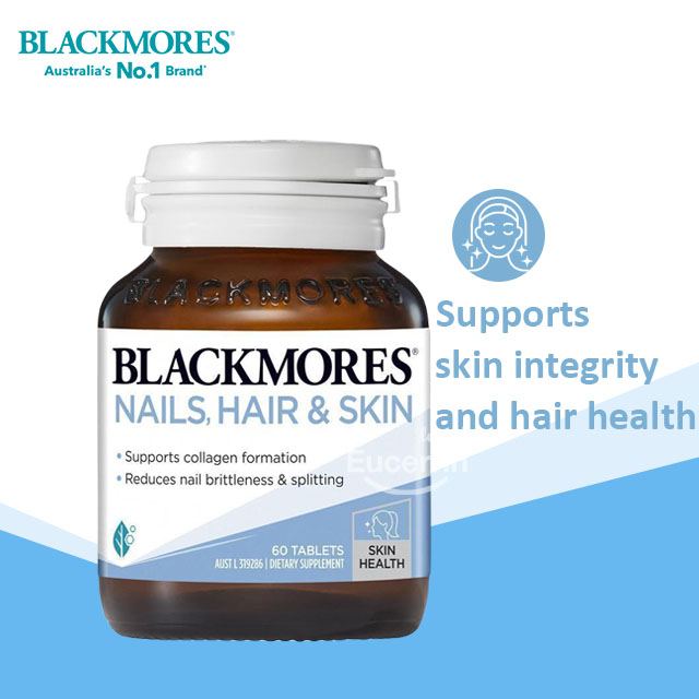 Blackmores Nails Hair & Skin 60 Tablets บำรุง ผม ผิว เล็บ จากประเทศออสเตรเลีย