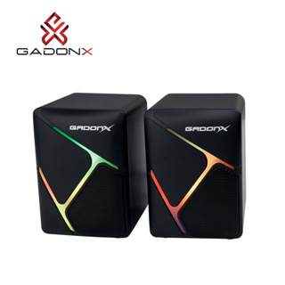 GADONX GSP-X5 ลำโพง USB ลำโพงต่อคอม สำหรับเครื่องคอมพิวเตอร์แล็ปท็อปโน๊ตบุ๊ค ดีไซน์สวย!! รับประกันสินค้า 2 ปี