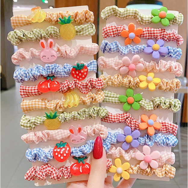 พร้อมส่งในไทย ยางรัดผม RUB206 ยางมัดผมการ์ตูน ราคา1ชิ้น ยางรัดผมแฟชั่นน่ารัก ยางมัดผม เครื่องประดับผม แฟชั่นเกาหลี