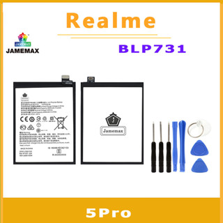 JAMEMAX แบตเตอรี่สำหรับ  Realme5Pro  Model BLP731 คุณภาพระดับพรีเมี่