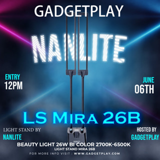 Nanlite 11-1080-LS Mira 26B with Light Stand ประกันศูนย์ไทย