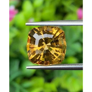 พลอย ซิทริน Citrine 7.25 กะรัต (Cts.) พลอยแท้ อัญมณีมงคลประจําวันเกิด เครื่องประดับพลอย