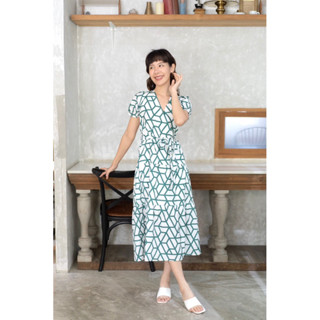 Richa Green Dress :690฿