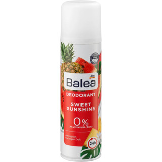 Balea Deodorant Bodyspray Deospray Sweet Sunshine ขนาด200ml บอดี้สเปรย์ฉีดรักแร้และตัว ระงับกลิ่นกาย นำเข้าจากเยอรมัน