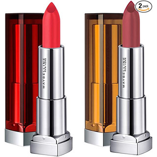 MAYBELLINE Color Sensational Mini Lip Kit B Lipstick 521 &amp; 168 Set 1.5g x 2 [ส่งตรงจากญี่ปุ่น]