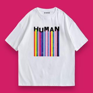 เสื้อยืดสกรีนลาย human 🌈💖