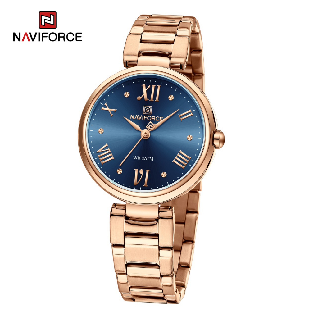 Naviforce รุ่น NF5030 นาฬิกาข้อมือผู้หญิง Naviforce แบรนด์จากญี่ปุ่น ของแท้ประกันศูนย์ไทย 1 ปี