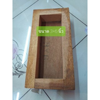 แผงไม้ 3×6 นิ้ว ลักษณะเป็นโฟเมก้า