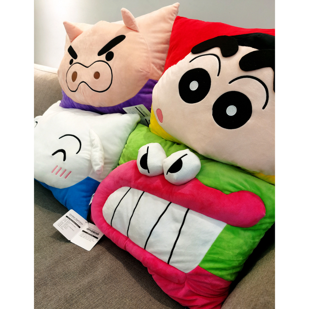 หมอนการ์ตูนชินจังใบใหญ่น่ารัก