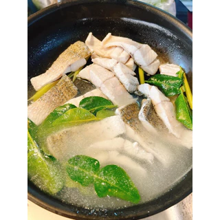 ปลากระพงสดหั่นชิ้น (300-400) กรัม 🐟 ปลากระพงสดสไลด์ ปลากระพงหั่นชิ้น ปลากระพง ปลากระพงสด เนื้อปลา กระพง ปลากระพงขาว