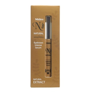 ￼Mistine Natural Eyebrows Intense Serum 2 ml. มิสทีน เนเชอรัล อายบราวส์ อินเทนส์ เซรั่ม เซรั่มบำรุงขนคิ้ว เซรั่มปลูกคิ้ว