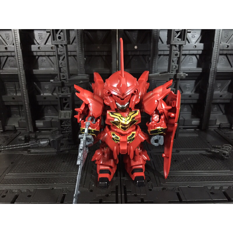 โมเดลกันดั้ม SD Sinanju Gundam Ex-Stand Bundai