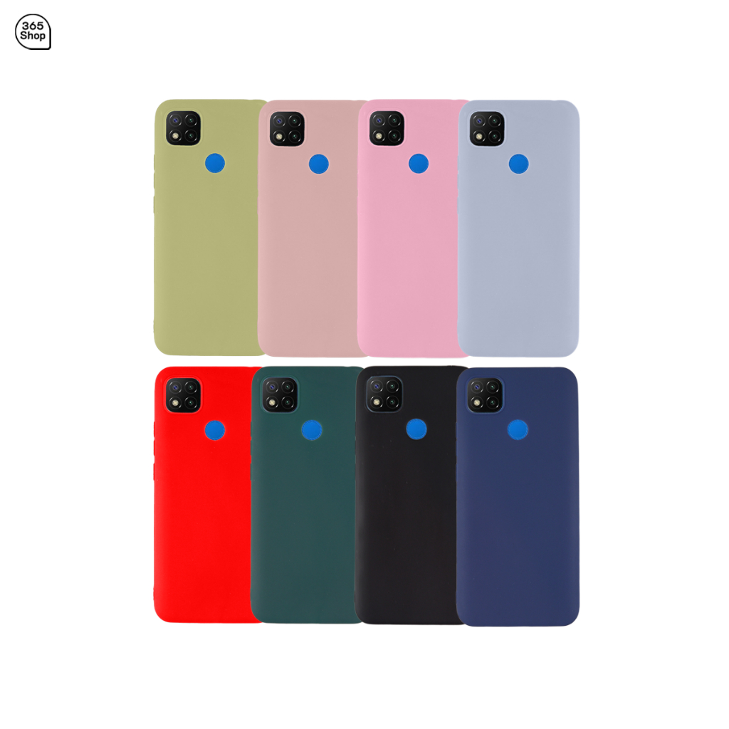 เคส สำหรับ Xiaomi Redmi 9C เคสซิลิโคนนิ่ม สีพาสเทล TPU บาง