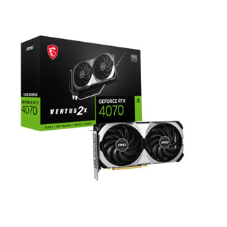 VGA(การ์ดจอแสดงผล) MSI RTX 4070 VENTUS 2X 12G OC WARRANTY 3Y