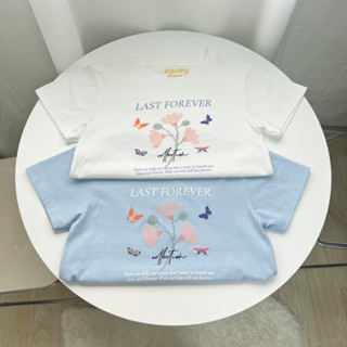 Honey Mood เสื้อครอป Last forever