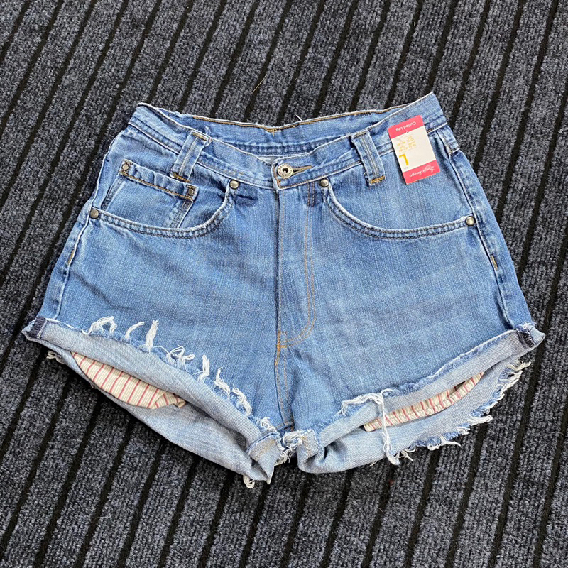 กางเกงยีนส์ ขาสั้นวินเทจ ป้าย wangler