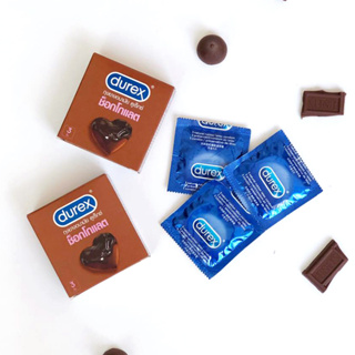 durex chocolate 1กล่อง 3 ชิ้น