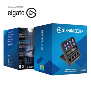 ELGATO Streaming STREAM DECK + (10GBD9901) มีปุ่มใช้งาน LED …