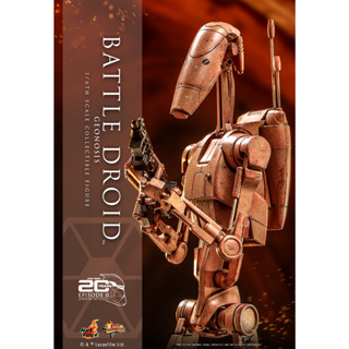 พร้อมส่ง! ฟิกเกอร์ Hot Toys MMS649 1/6 Star Wars Episode II: Attack of the Clones™ - Battle Droid™ (Geonosis)