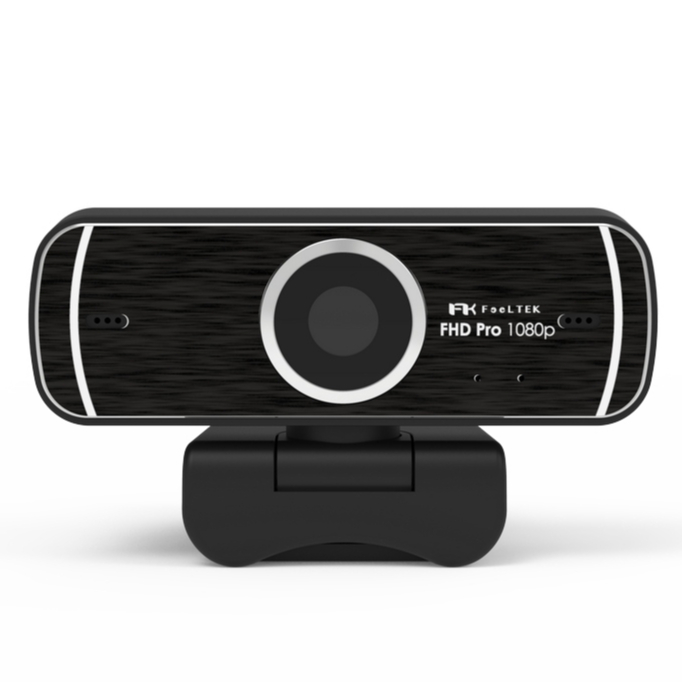 กล้องเว็บแคม FEELTEK ELEC FULL HD PRO WEBCAM 1080P BLACK