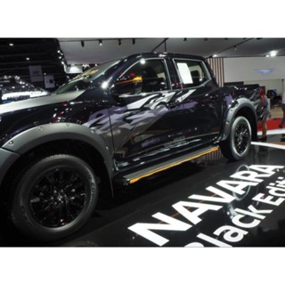 สติ๊กเกอร์ลายข้างรถ NISSAN NAVARA Black Edition ปี 2018 งานตัดคอมฯ สติ๊กเกอร์โกดัก