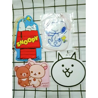 ใส่บัตรลายsnoopyและrilakkumaและแมวงานตู้ญี่ปุ่น