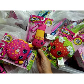 Shopkins เซตพวงกุญแจผ้า มีปากกาให้ระบายสีได้ด้วย เลือกแบบด้านในคะ