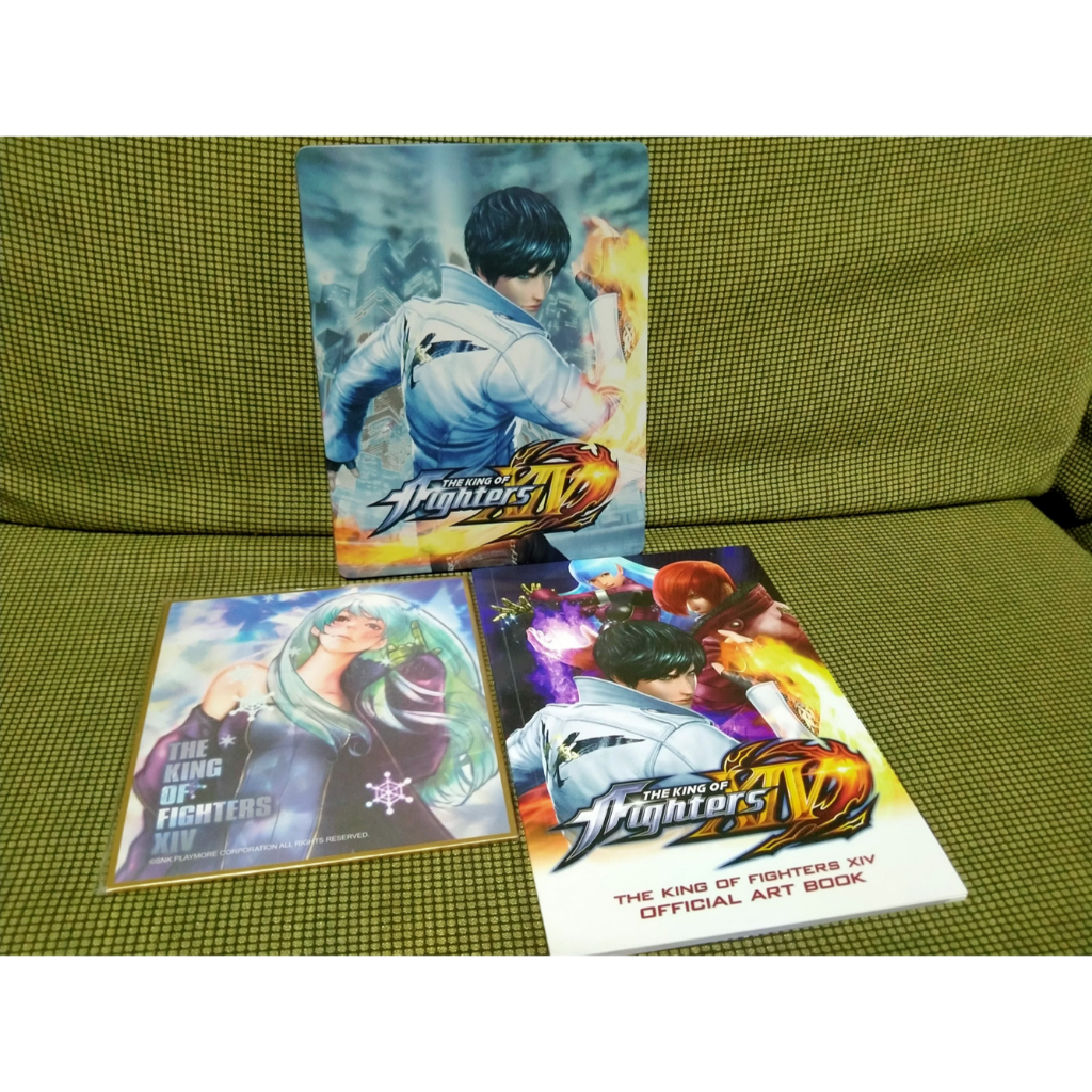 The King of Fighters XIV PS4 กล่องเหล็กพร้อม Artbook สำหรับสายสะสม