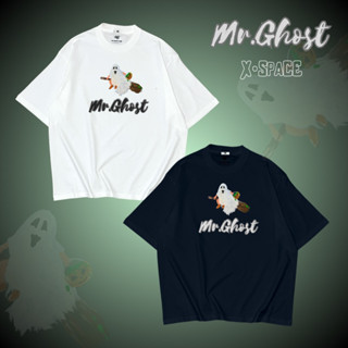 [ARRT]-เสื้อยืด Oversize ลาย Mr.Ghost X-Space