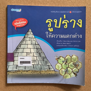 หนังสือเสริมความรู้คณิตศาสตร์ ชุด เปิดประตูรู้คณิตศาสตร์ เรื่อง รูปร่างให้ความแตกต่าง / หนังสือห้องสมุด #Dream