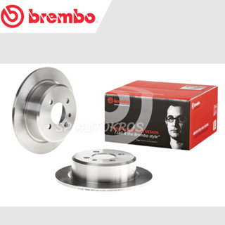 Brembo จานเบรคหลัง BMW 3 Series E30 (316i 320i 325i) ราคาต่อ 1ใบ / 08 3947 24