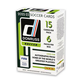 [พร้อมส่งฟรี] การ์ดสะสมฟุตบอล 2022-23 Panini Donruss  Soccer Blaster Box