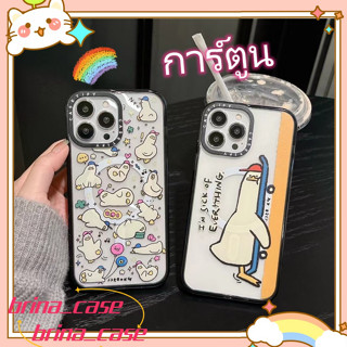 ❤️ส่งของขวัญ❤️ เคสไอโฟน 11 12 13 14 Pro Max การ์ตูน ความนิยม สไตล์คู่รัก ฤดูร้อน น่ารัก Case for iPhone ป้องกันการตก