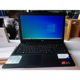 NOTEBOOK (โน้ตบุ๊ค) Dell Inspiron 3585(Ryzen5-2500U/8GB/1TB)+Adapter+กระเป๋า จอมี จุด Bright pixel