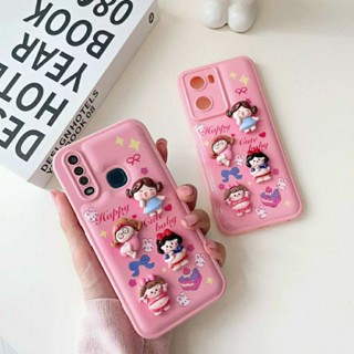 OppoA5S A15 A16 A16K A17 A31 A53 A57 A76 A77S A78 Reno4 Reno5 Reno8T Y15S Y16 Y17 Y20 Y21 Y22 Y35 เคสนูน เคสการ์ตูน