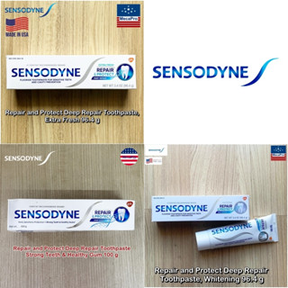 Sensodyne® Repair and Protect Deep Repair Toothpaste  เซ็นโซดายน์ ยาสีฟัน ปกป้องและซ่อมแซมฟันที่สึกหรอ