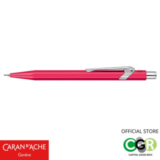ดินสอกด 0.7 mm CARAN DACHE Pink 844 FLUO LINE Mechanical Pencil # 844.090