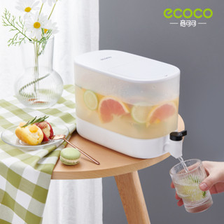 ECOCO เครื่องทำน้ำเย็น ถังน้ำดื่ม ถังน้ำดื่มมีก๊อก เกรดพรีเมียม 4L E2212