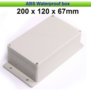 Waterproof IP65 Enclosure Box ABS Plastic Electronic Project Instrument Case 200*120*67mm