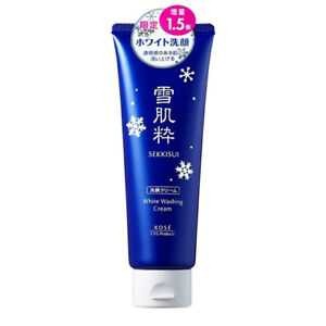 (พร้อมส่งในไทย+ของเเท้นำเข้าญี่ปุ่น) KOSE SEKKISUI White Washing Cream Moisturizing Facial Foam Cleanser 120g