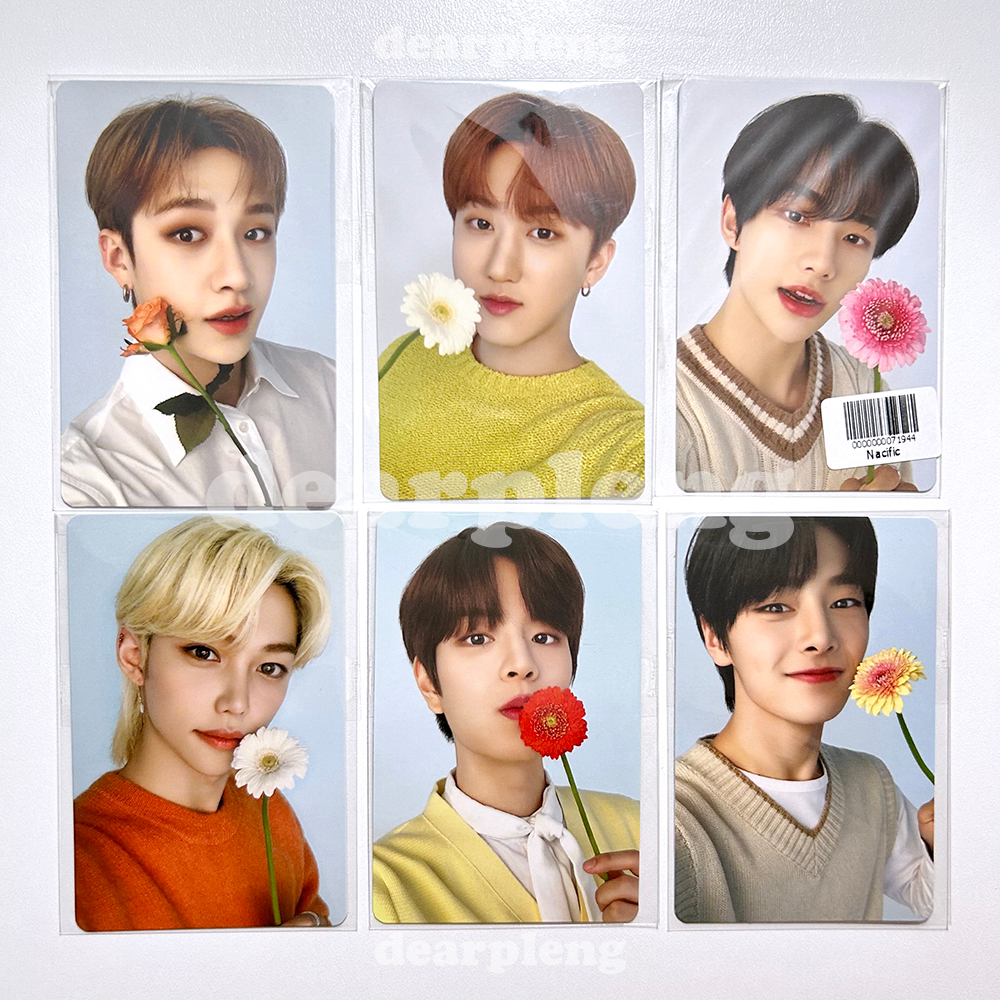 (พร้อมส่ง) การ์ด STRAY KIDS - NACIFIC x KONVY / BLOOMING