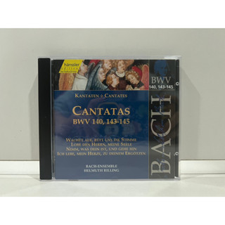 1 CD MUSIC ซีดีเพลงสากล CANTATAS BWV 140143-145 (K4A78)