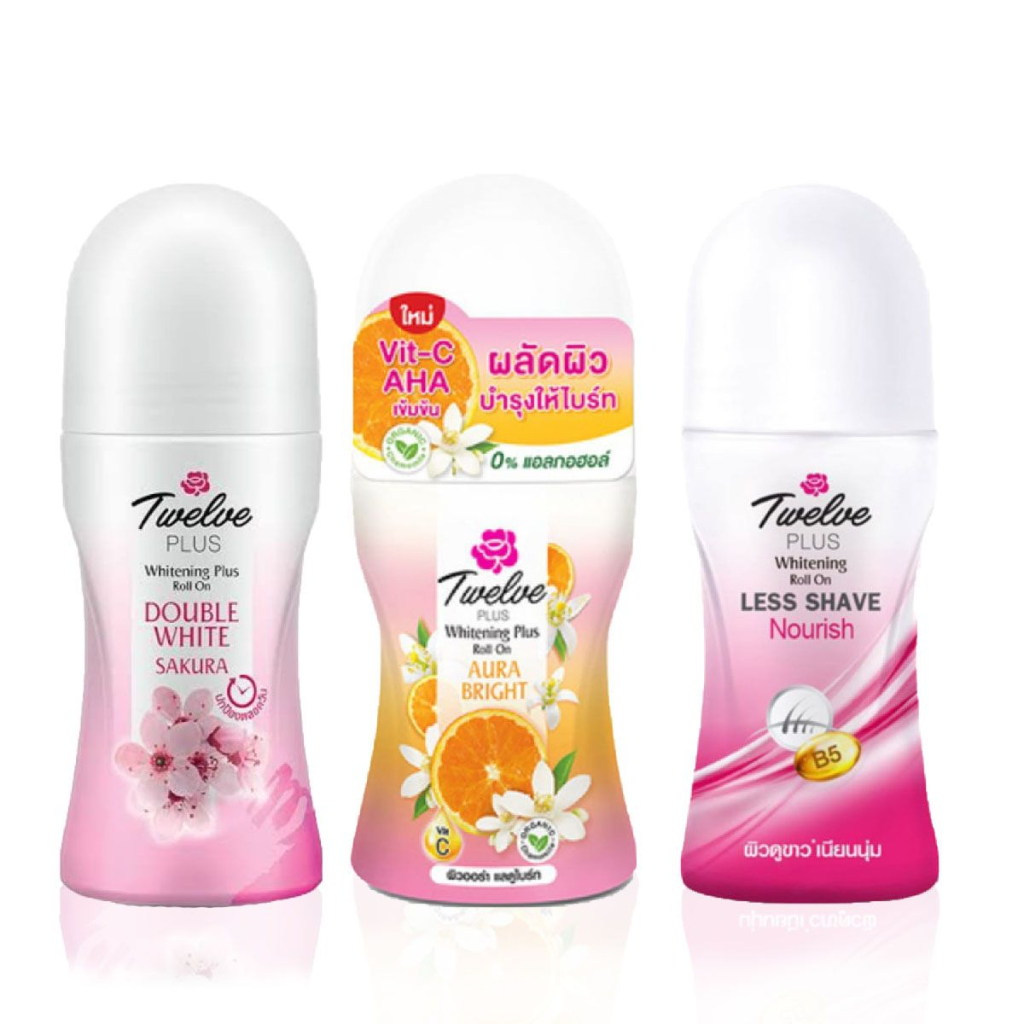 Twelve Plus ทเวลฟ์ พลัส โรลออน 25 มล.